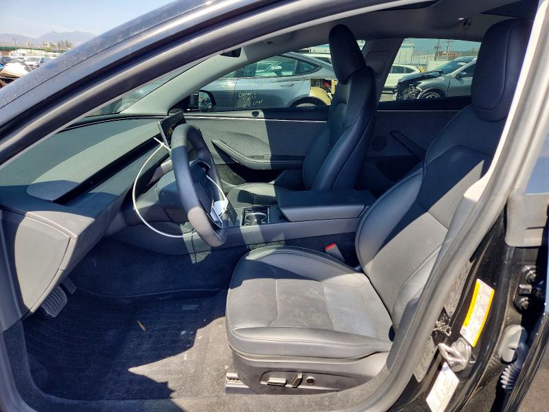 2024 Tesla VIN 5YJ3E1EA1RF825050 COPART salvage auction — FRONT END, Ca - Salvage Certificate, sold $14,200 on 2026-07-13 (photo 7)