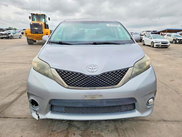 2012 Toyota Sienna VIN 5TDXK3DC8CS246889 COPART salvage auction — SIDE, Tx - Salvage Vehicle Title, sold $2,000 on 2026-07-02 (photo 5)