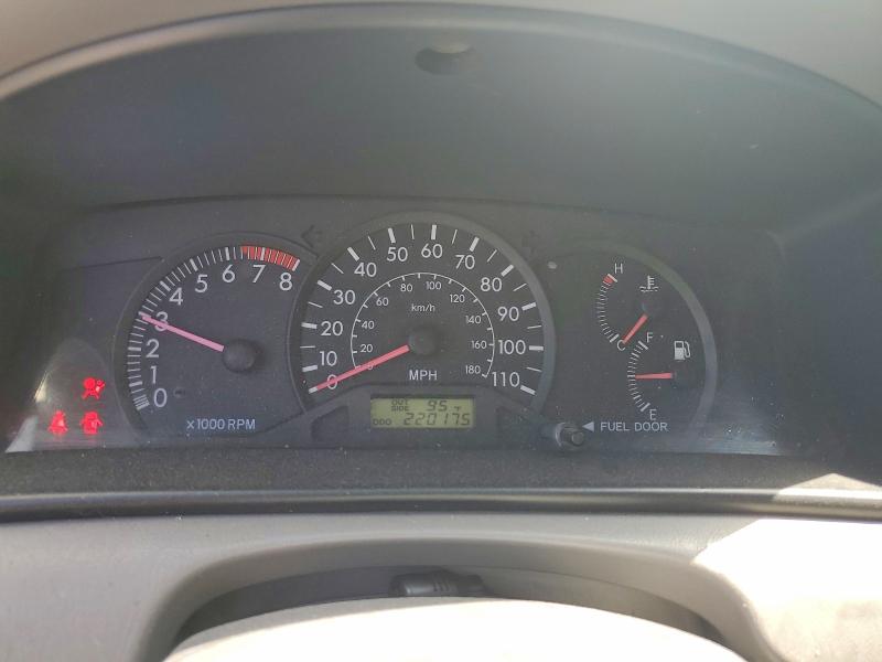 2003 Toyota Corolla VIN JTDBR32E330033913 COPART salvage auction — FRONT END, Nv - Salvage Title, sold $325 on 2026-07-23 (photo 9)