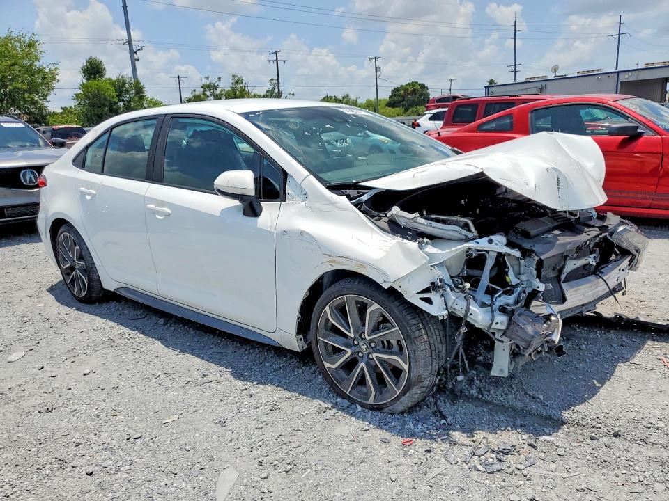 2022 Toyota Corolla VIN 5YFS4MCE4NP136530 COPART salvage auction — FRONT END, Fl - Certificate Of Destruction, sold $3,300 on 2026-07-17 (photo 4)