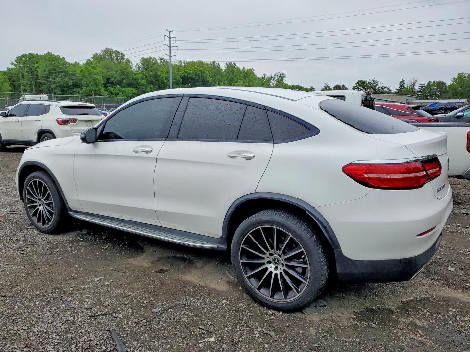 2019 Mercedes-benz Glc VIN WDC0J4KB8KF572012 COPART salvage auction — FRONT END, Salvage Title, sold $15,700 on 2026-07-31 (photo 2)