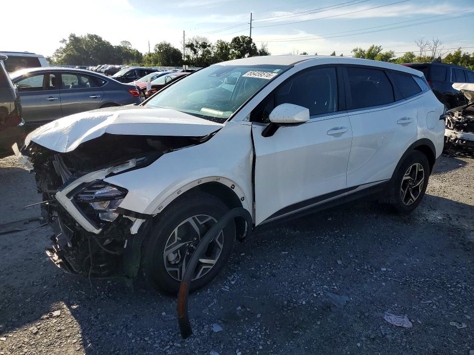 2023 Kia Sportage VIN KNDPU3AF7P7035062 COPART salvage auction — FRONT END, Fl - Certificate Of Destruction, sold $5,300 on 2026-07-31 (photo 1)