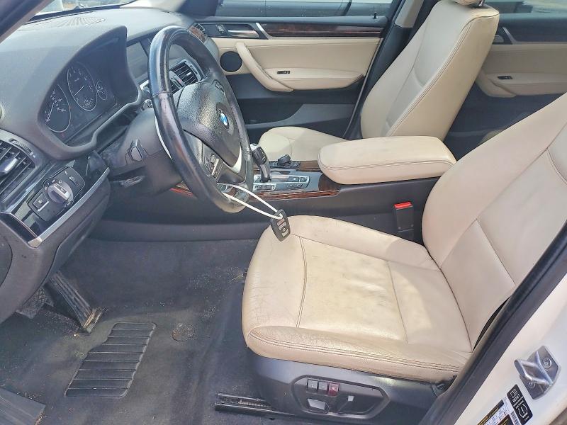 2015 BMW X3 VIN 5UXWX7C50F0K34409 COPART salvage auction — FRONT END, SC - CERT OF TITLE-SALVAGE, sold $1,500 on 2026-07-20 (photo 7)