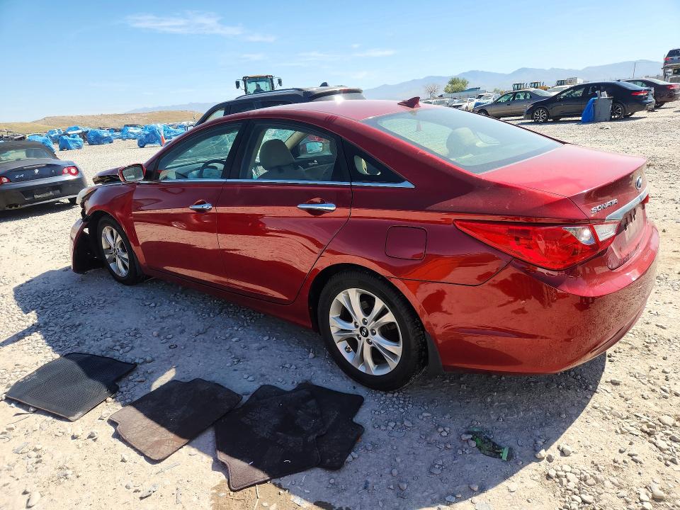 2013 Hyundai Sonata VIN 5NPEC4AC4DH702716 COPART salvage auction — FRONT END, Ut - Salvage Certificate, sold $150 on 2026-07-02 (photo 2)