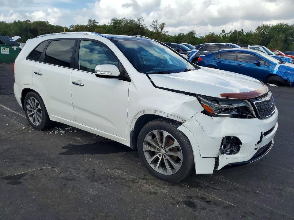 2015 Kia Sorento VIN 5XYKW4A71FG625200 COPART salvage auction — FRONT END, Ga - Cert Of Title-Salvage, sold $2,650 on 2026-07-13 (photo 4)