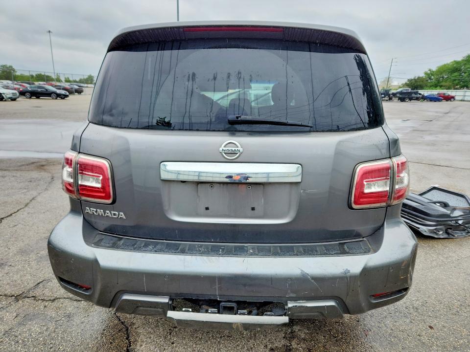 2017 Nissan Armada VIN JN8AY2NC4H9511864 COPART salvage auction — SIDE, OH - PUBLIC REPO SALE - CLEAN, sold $70 on 2026-07-28 (photo 6)