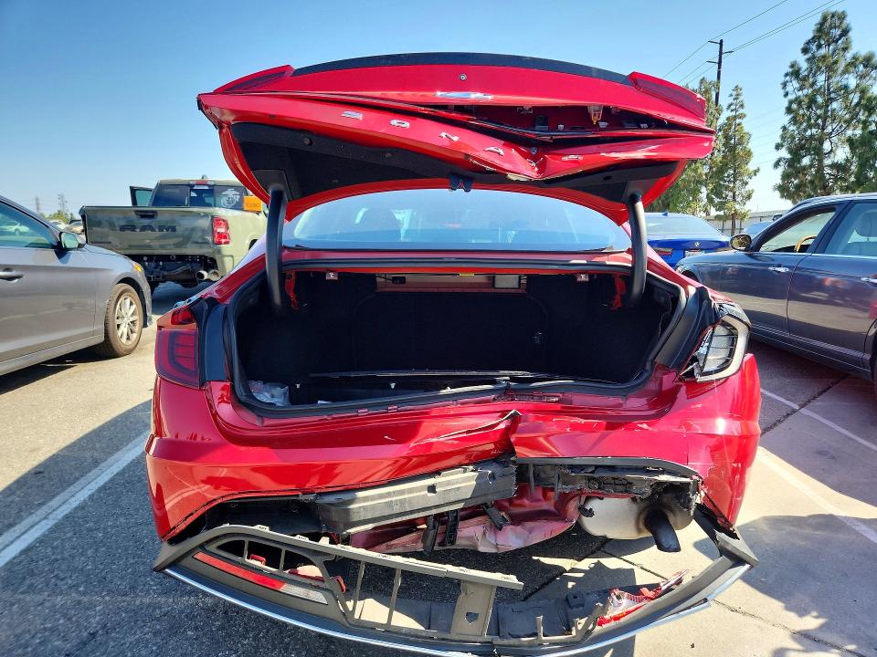 2020 Hyundai VIN KMHL24JJ1LA015350 COPART salvage auction — REAR END, Ca - Salvage Certificate, sold $3,100 on 2026-07-28 (photo 6)