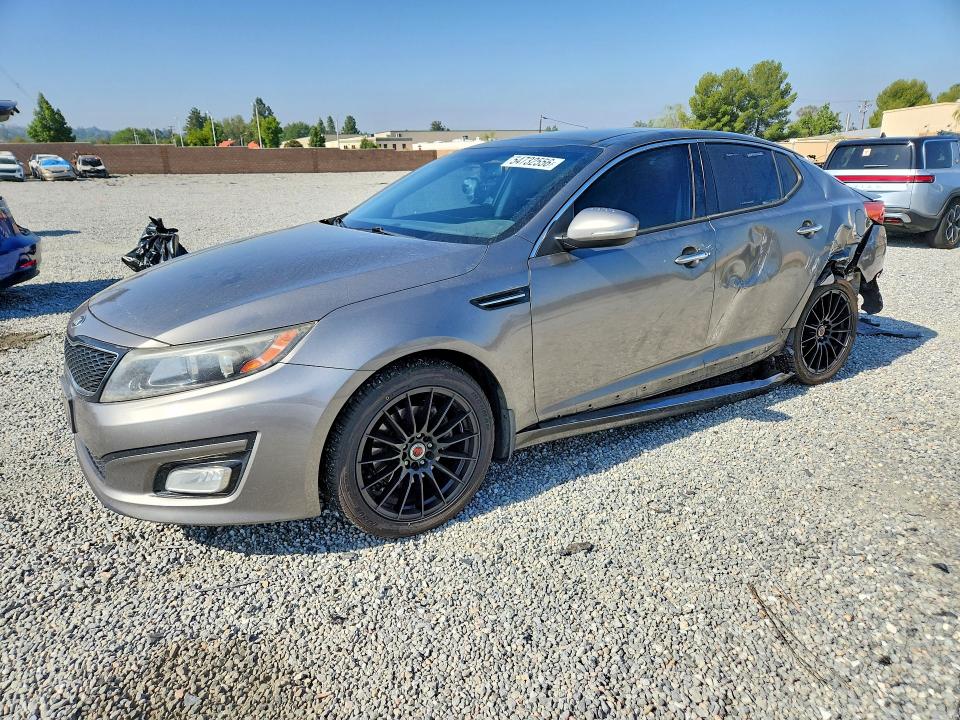 2015 Kia Optima VIN 5XXGN4A70FG361867 COPART salvage auction — REAR END, Ca - Salvage Certificate, sold $1,000 on 2026-07-15 (photo 1)