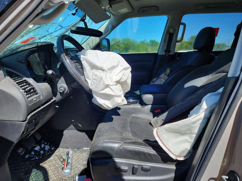2021 Infiniti Qx80 VIN JN8AZ2AD8M9861536 COPART salvage auction — FRONT END, Az - Certificate Of Title, sold $8,100 on 2026-07-29 (photo 7)