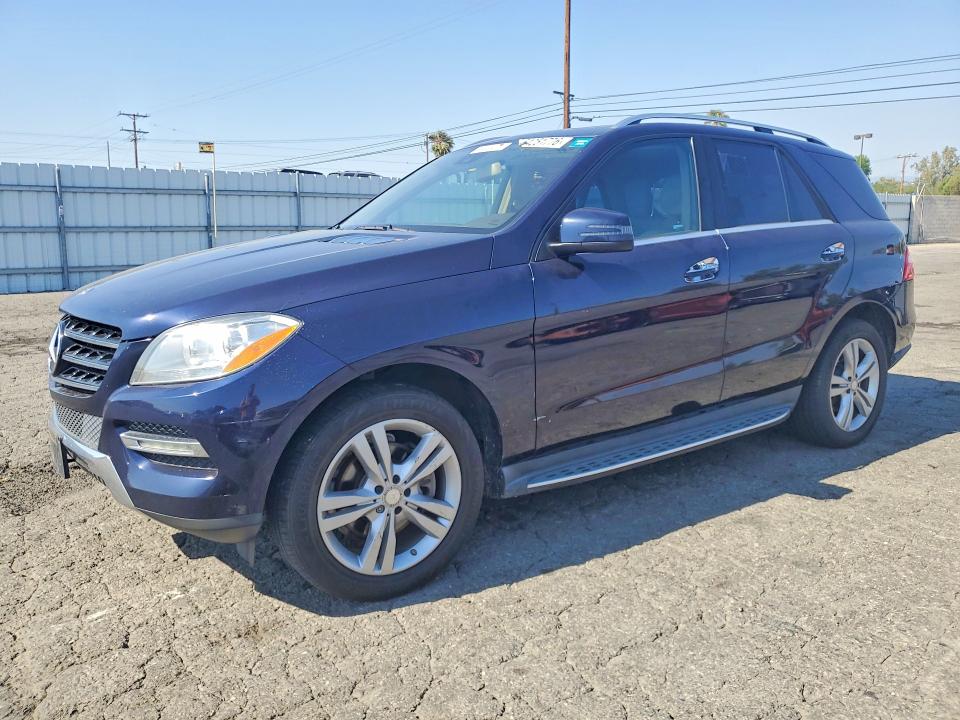 2015 Mercedes-benz M-klasse VIN 4JGDA5JB9FA584182 COPART salvage auction — MINOR DENT/SCRATCHES, Fl - Dis/Dlr/Exp Only Clean Title, sold $5,100 on 2026-07-09 (photo 1)
