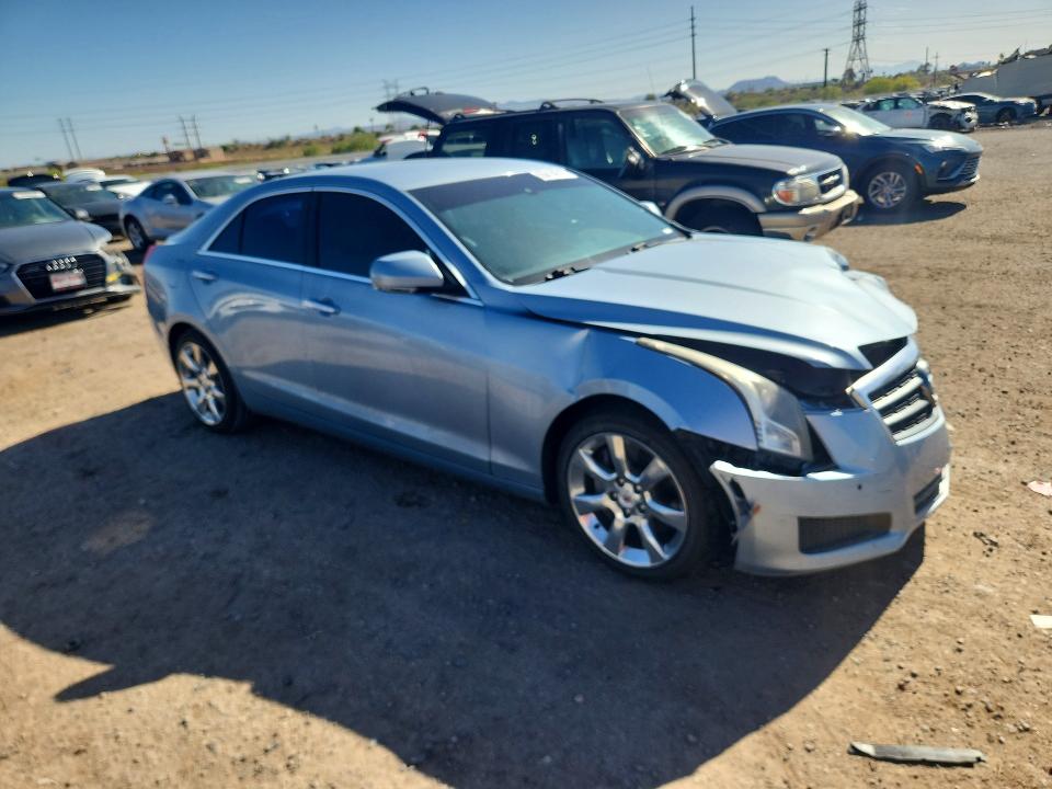 2013 Cadillac Ats VIN 1G6AB5RX8D0139670 COPART salvage auction — FRONT END, Az - Cert Of Title - Salvage, sold $775 on 2026-07-31 (photo 4)