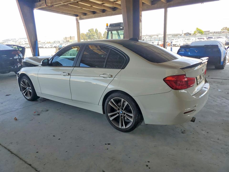 2018 BMW 3er VIN WBA8A9C57JAH13968 COPART salvage auction — FRONT END, Ca - Salvage Certificate, sold $975 on 2026-07-02 (photo 2)