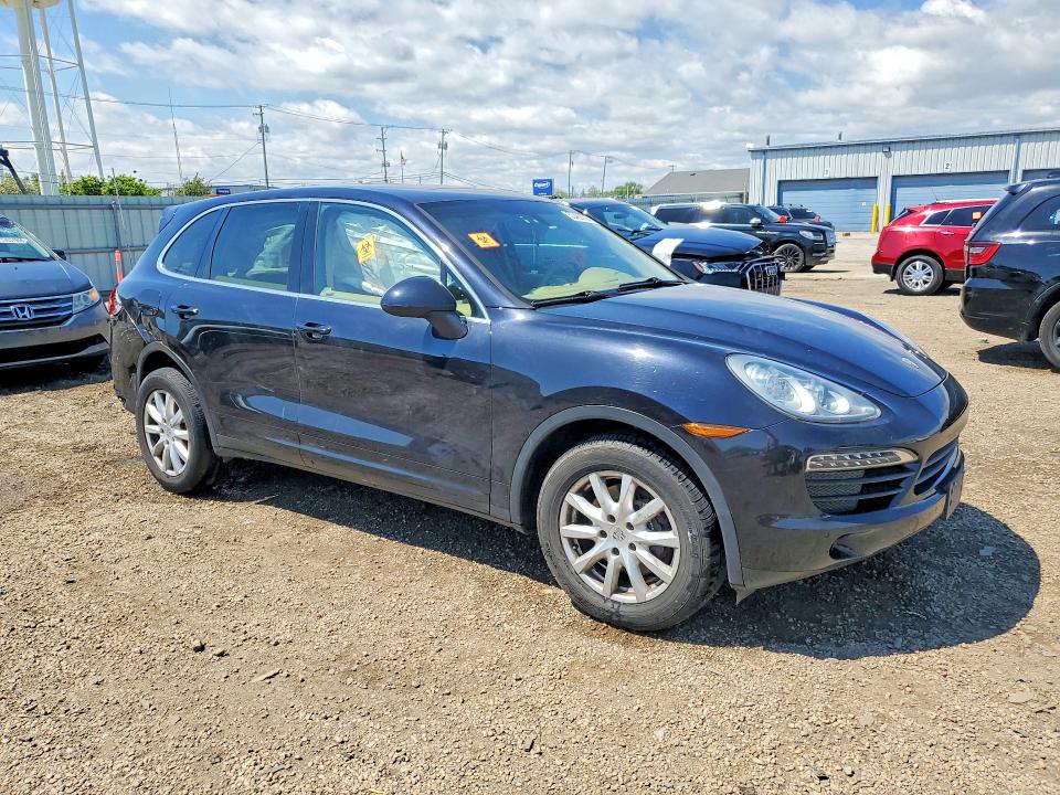 2012 Porsche Cayenne VIN WP1AA2A20CLA01552 COPART salvage auction — REAR END, Il - Salvage Certificate, sold $2,800 on 2026-07-08 (photo 4)