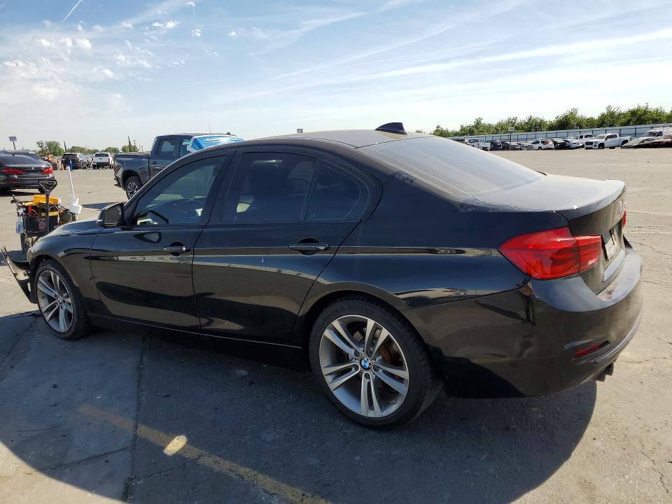 2016 BMW 3er VIN WBA8E9C57GK603880 COPART salvage auction — FRONT END, Ca - Salvage Certificate, sold $3,800 on 2026-07-13 (photo 2)