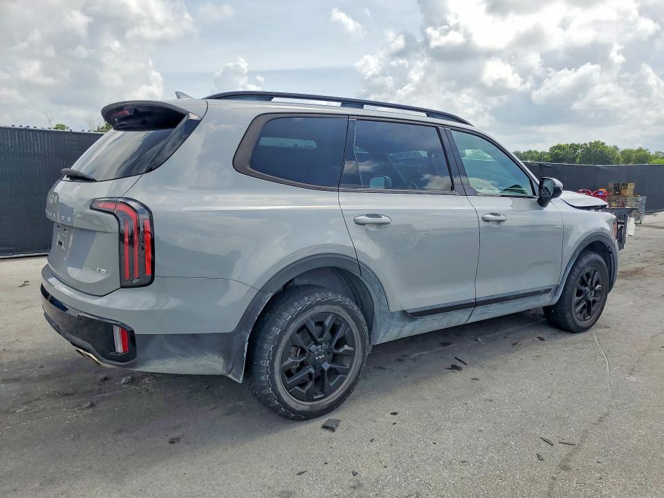 2024 Kia Telluride VIN 5XYP5DGC4RG492966 COPART salvage auction — FRONT END, Fl - Cert Of Title Slvg Rebuildable, sold $11,000 on 2026-07-23 (photo 3)