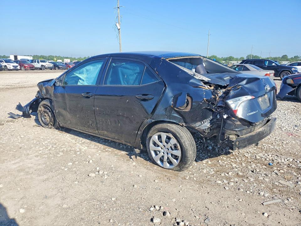2018 Toyota Corolla VIN 5YFBURHE7JP840821 COPART salvage auction — ALL OVER, TX - CERTIFICATE OF TITLE, sold $1,250 on 2026-07-21 (photo 2)