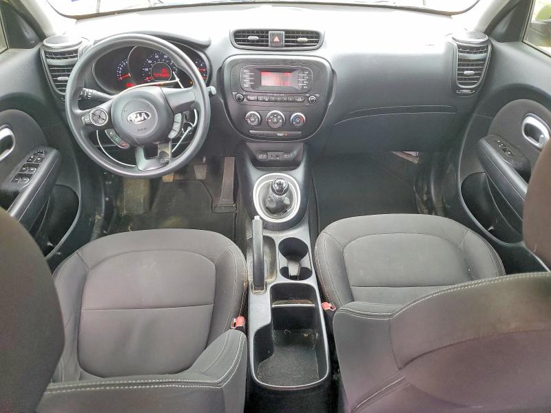 2014 Kia Soul VIN KNDJN2A28E7712787 COPART salvage auction — FRONT END, TX - SALVAGE VEHICLE TITLE, sold $1,300 on 2026-07-13 (photo 8)