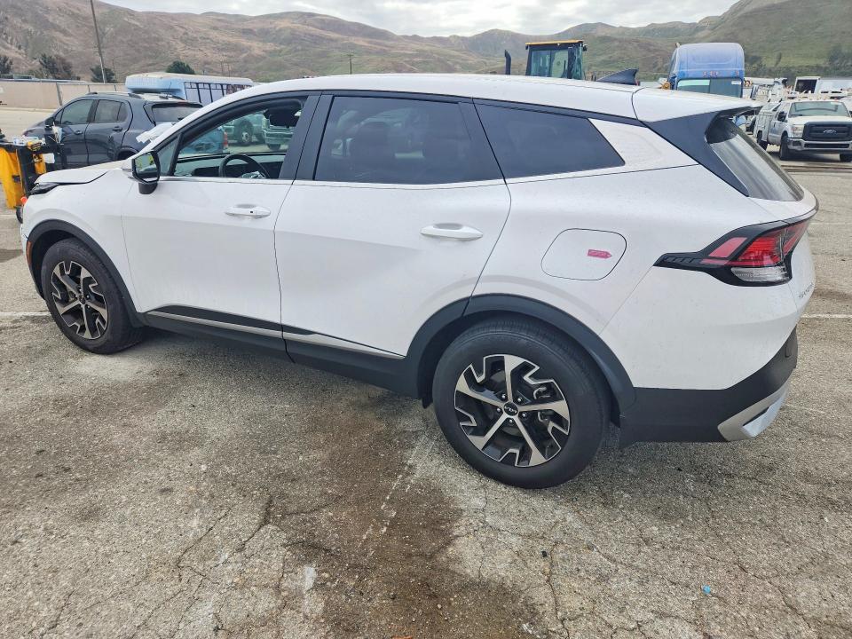 2024 Kia Sportage VIN 5XYK33DF9RG216694 COPART salvage auction — FRONT END, Ca - Salvage Certificate, sold $7,200 on 2026-07-02 (photo 2)
