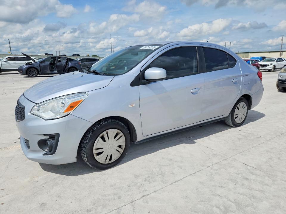 2020 Mitsubishi Mirage VIN ML32F3FJ4LHF03423 COPART salvage auction — HAIL, Tx - Certificate Of Title, sold $1,250 on 2026-07-21 (photo 1)