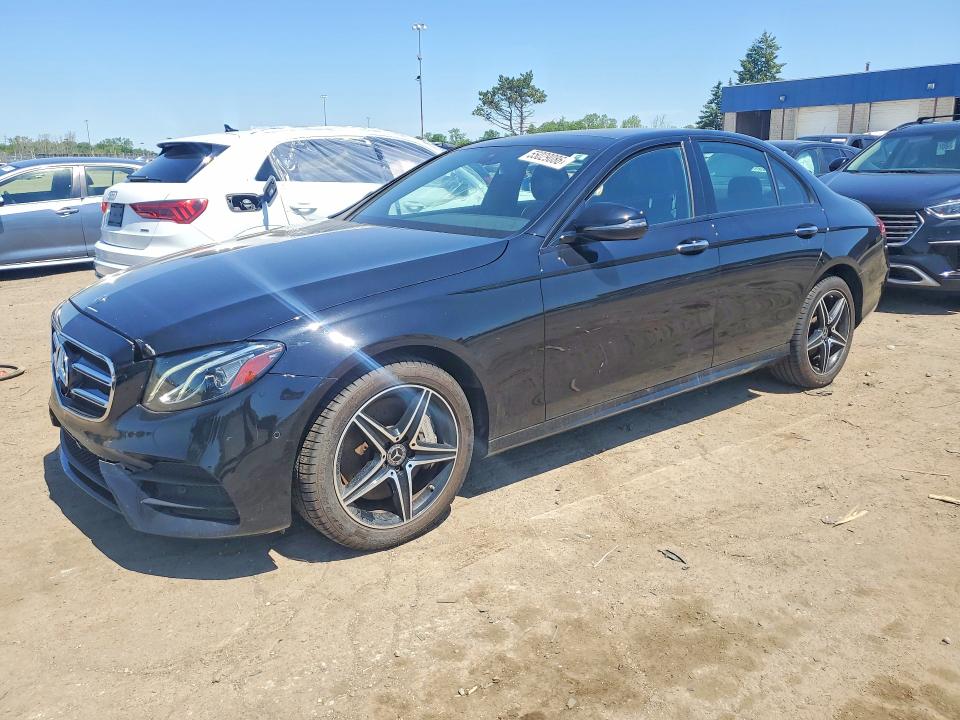 2018 Mercedes-benz E-klasse VIN WDDZF4KB6JA354294 COPART salvage auction — FRONT END, MI - CERTIFICATE OF TITLE, sold $9,400 on 2026-07-28 (photo 1)