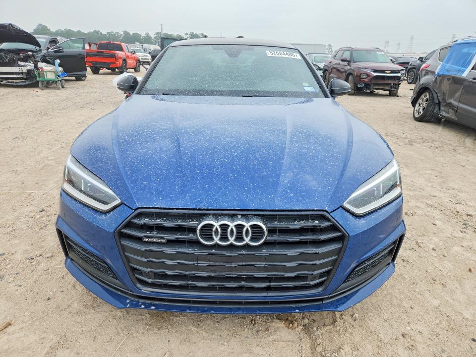 2019 Audi A5 VIN WAUENCF52KA023737 COPART salvage auction — UNDERCARRIAGE, Tx - Salvage Vehicle Title, sold $15,300 on 2026-07-17 (photo 5)