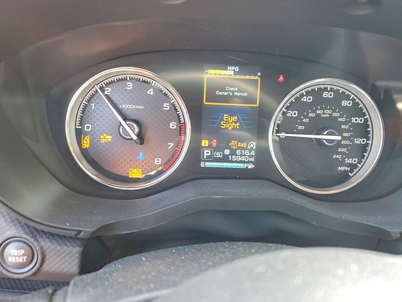 2024 Subaru Forester VIN JF2SKAMC2RH513361 COPART salvage auction — FRONT END, Or - Salvage Title Certificate, sold $8,900 on 2026-07-15 (photo 9)