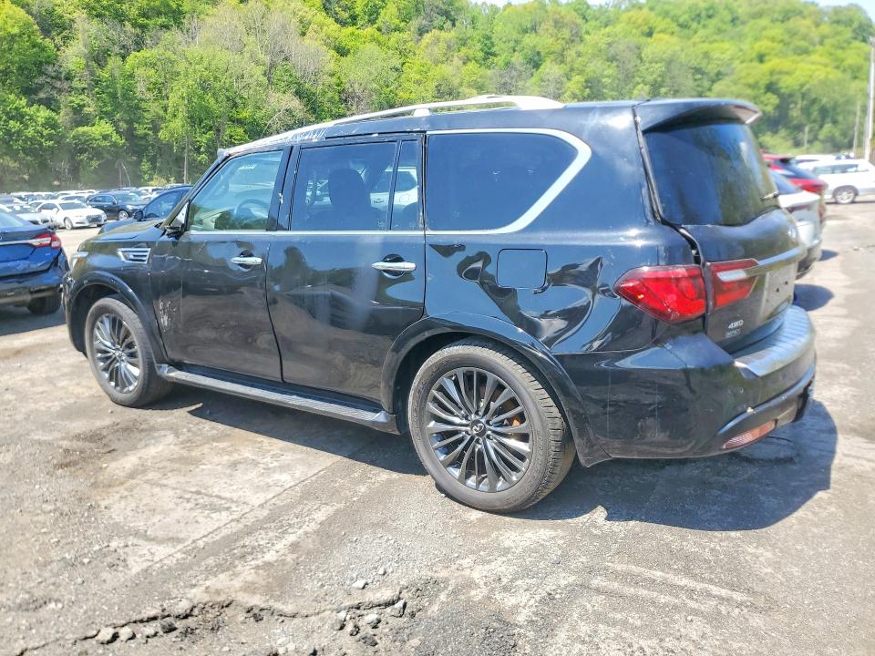 2024 Infiniti Qx80 VIN JN8AZ2AC0R9500316 COPART salvage auction — ROLLOVER, Fl - Certificate Of Destruction, sold $9,200 on 2026-07-09 (photo 2)