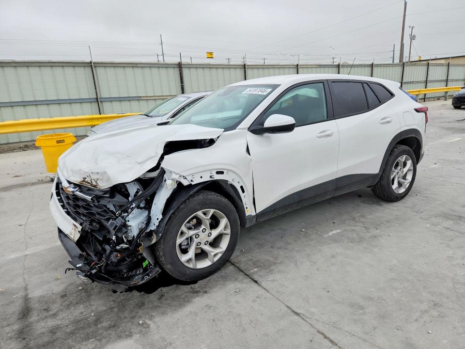 2026 Chevrolet Trax VIN KL77LFEP2TC079542 COPART salvage auction — FRONT END, Tx - Salvage Vehicle Title, sold $5,200 on 2026-07-17 (photo 1)