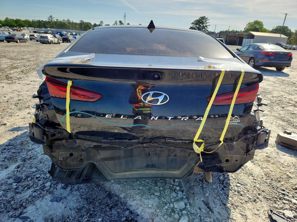 2020 Hyundai Elantra VIN KMHD84LF0LU000798 COPART salvage auction — FRONT END, Ga - Cert Of Title-Salvage, sold $275 on 2026-07-29 (photo 6)