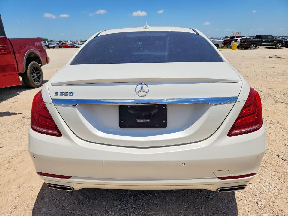 2016 Mercedes-benz S-klasse VIN WDDUG8CB4GA228523 COPART salvage auction — FRONT END, Tx - Salvage Vehicle Title, sold $13,500 on 2026-07-16 (photo 6)