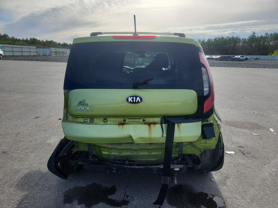 2017 Kia Soul VIN KNDJN2A27H7881557 COPART salvage auction — REAR END, Me - Cert Of Title-Salvage Collisio, sold $300 on 2026-07-06 (photo 6)