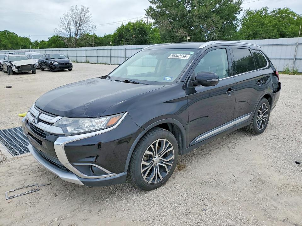 2017 Mitsubishi Outlander VIN JA4AD3A37HZ040936 COPART salvage auction — REAR END, Tx - Salvage Vehicle Title, sold $2,899 on 2026-07-28 (photo 1)