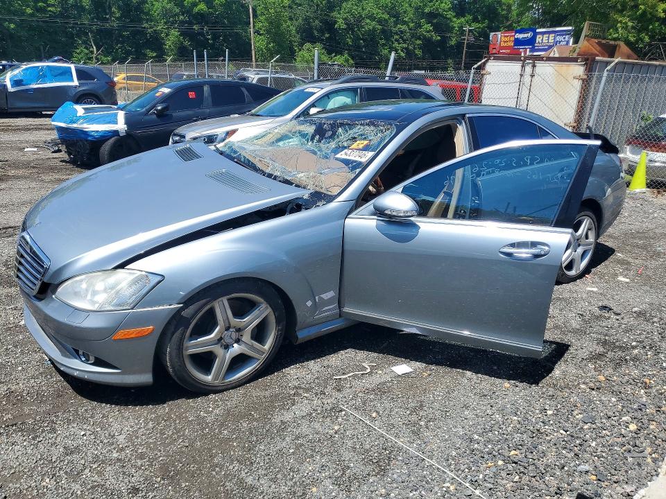 2008 Mercedes-benz S-klasse VIN WDDNG86X48A191874 COPART salvage auction — SIDE, Md - Cert Of Salvage > 75% Damage, sold $625 on 2026-08-13 (photo 1)