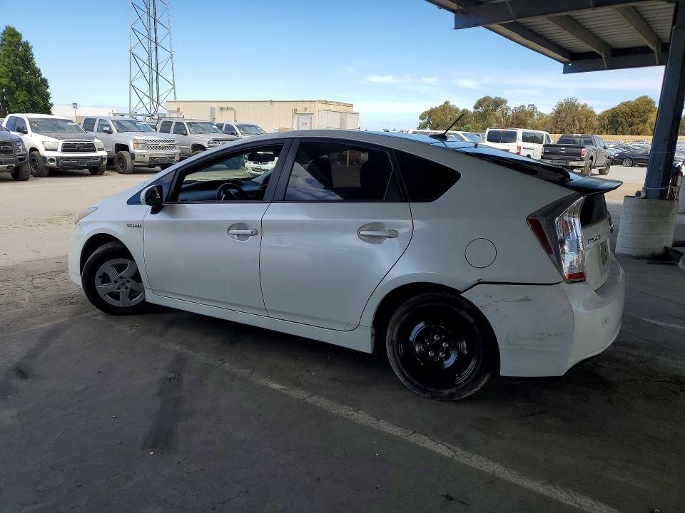 2010 Toyota VIN JTDKN3DU3A5150150 COPART salvage auction — REAR END, Ca - Salvage Certificate, sold $2,800 on 2026-07-09 (photo 2)
