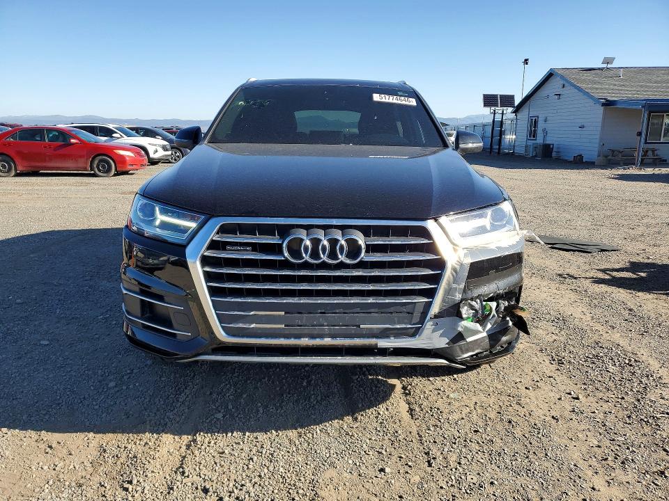 2018 Audi Q7 VIN WA1AHAF78JD040998 COPART salvage auction — FRONT END, Mt - Salvage Certificate Of A Vehic, sold $6,300 on 2026-07-07 (photo 5)