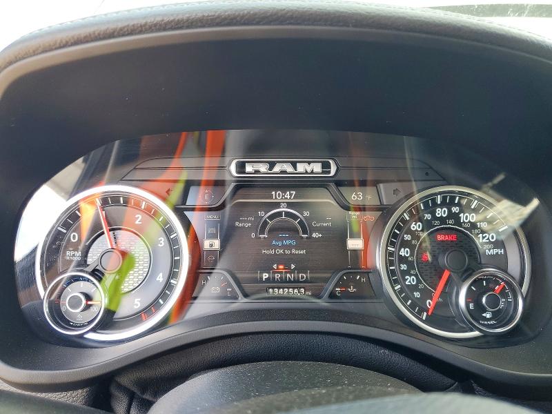 2020 Ram 1500 VIN 1C6SRFJMXLN344078 COPART salvage auction — FRONT END, Mn - Cert Of Title-Salvage, sold $9,300 on 2026-07-09 (photo 9)