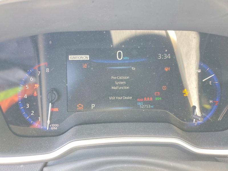2021 Toyota Corolla VIN JTNC4MBE1M3136543 COPART salvage auction — FRONT END, Ca - Salvage Certificate, sold $2,750 on 2026-07-09 (photo 9)