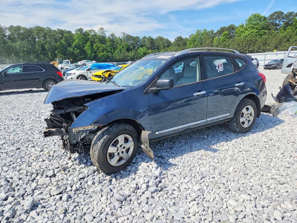 2015 Nissan Rogue VIN JN8AS5MT3FW661466 COPART salvage auction — FRONT END, Ga - Cert Of Title-Salvage, sold $300 on 2026-07-07 (photo 1)