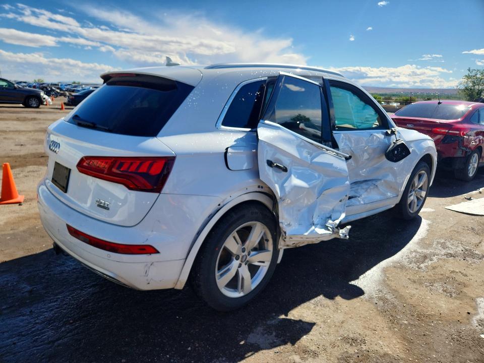 2018 Audi Q5 VIN WA1BNAFY2J2068054 COPART salvage auction — SIDE, Nm - Cert Of Title-Salvage, sold $4,350 on 2026-07-13 (photo 3)