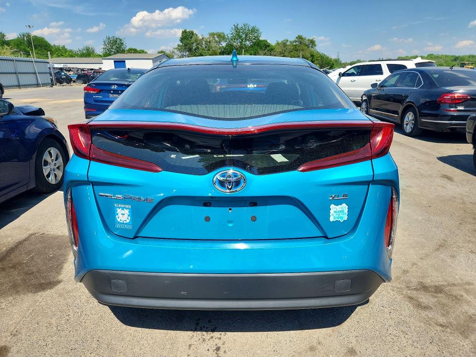 2022 Toyota Prius VIN JTDKAMFP8N3227251 COPART salvage auction — FRONT END, NJ - CERT OF TITLE-SALVAGE, sold $8,800 on 2026-07-28 (photo 6)
