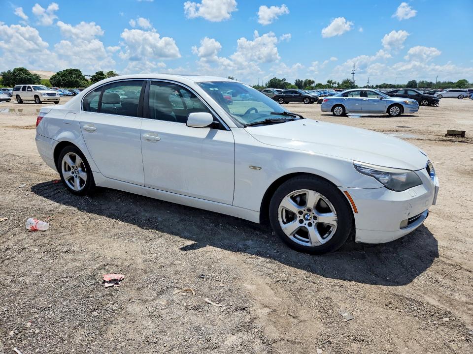 2008 BMW 5 series VIN WBANV93588CZ69488 COPART salvage auction — FRONT END, Ny - Certificate Of Title (P), sold $550 on 2026-07-02 (photo 4)