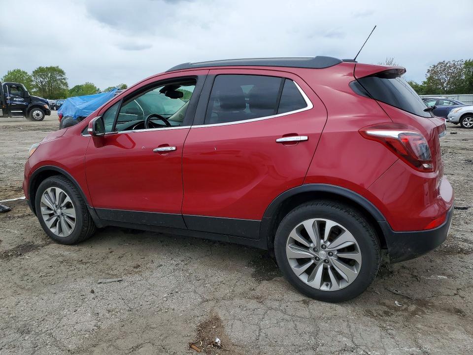 2017 Buick . VIN KL4CJASB3HB126670 COPART salvage auction — FRONT END, In - Cert Of Title-Salvage Title, sold $1,250 on 2026-07-06 (photo 2)