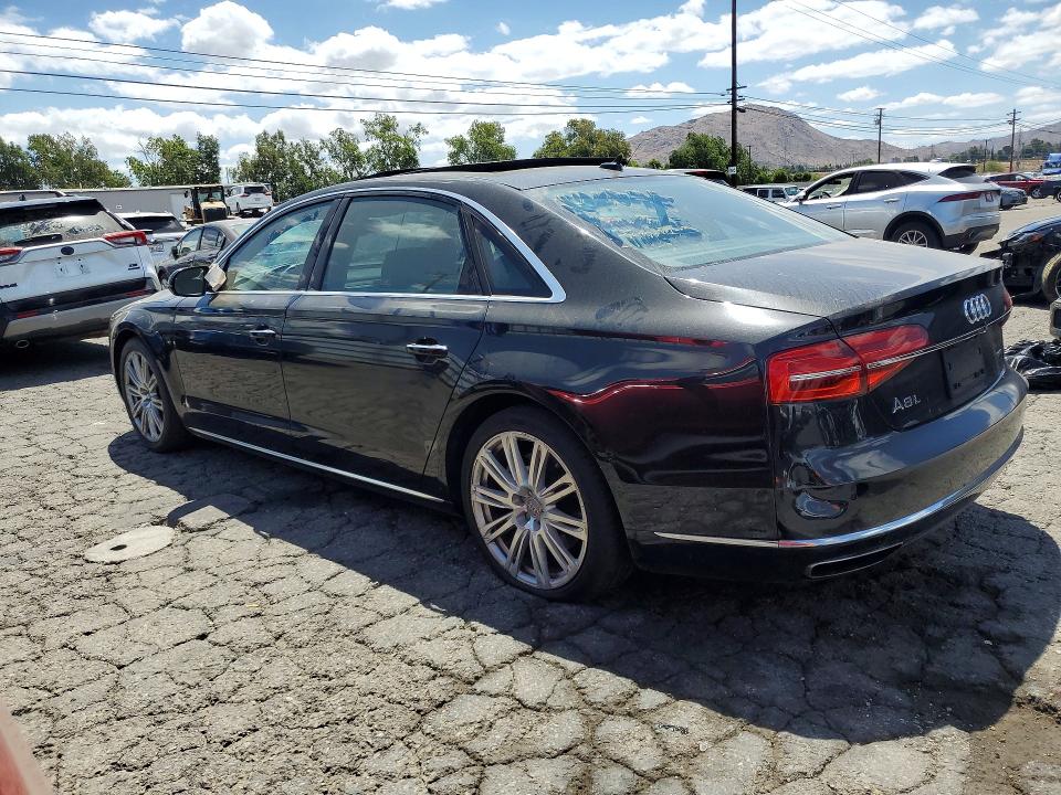 2016 Audi A8 VIN WAU34AFD6GN010477 COPART salvage auction — NORMAL WEAR, Ca - Dis/Dlr/Exp Only Clean Title, sold $5,000 on 2026-07-09 (photo 2)