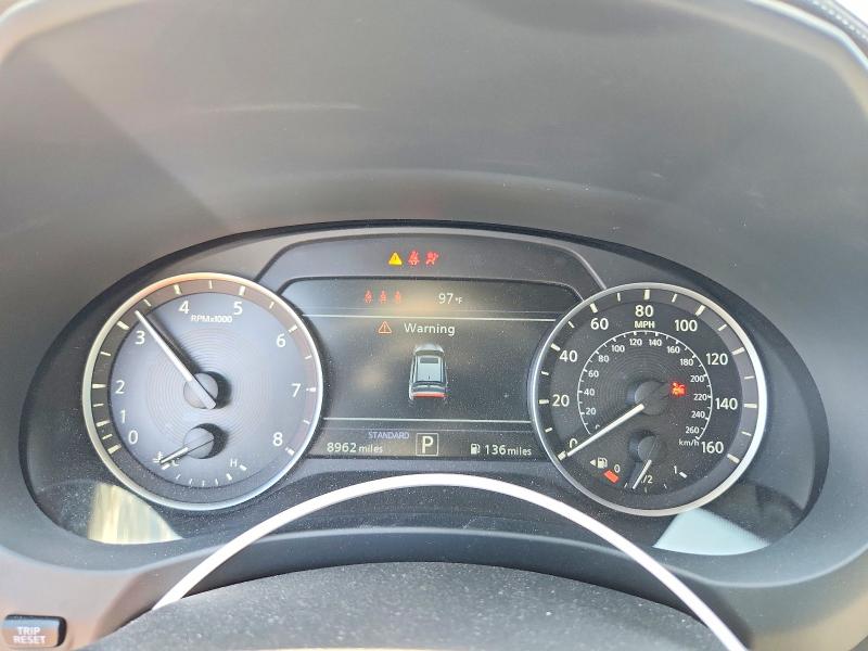 2025 Infiniti Qx55 VIN 3PCAJ5JR2SF106126 COPART salvage auction — FRONT END, Nv - Salvage Title, sold $9,600 on 2026-08-10 (photo 9)