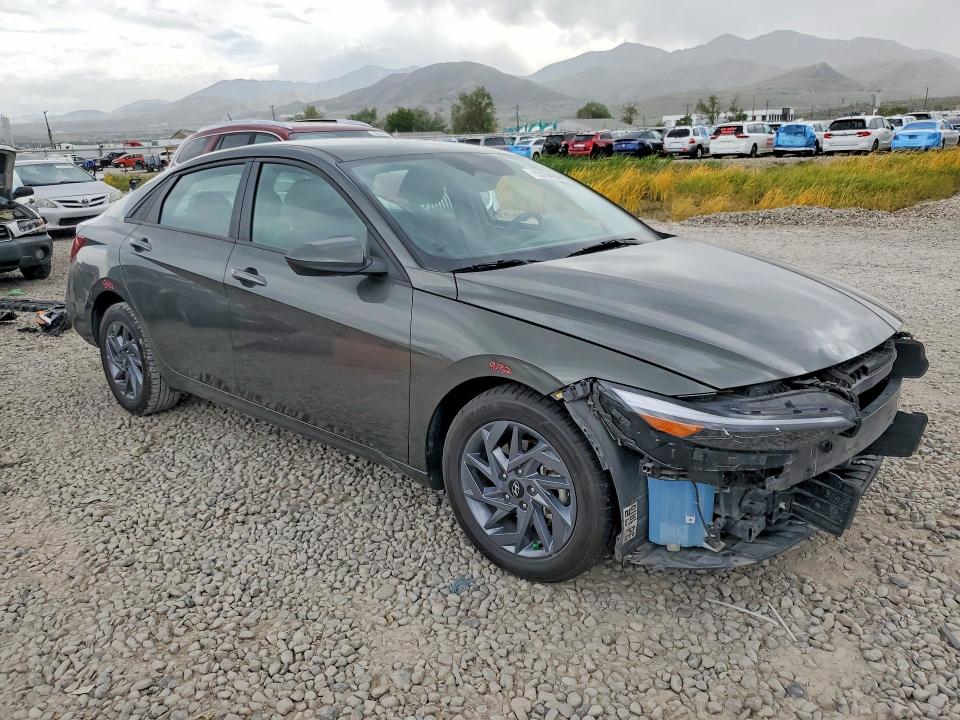 2024 Hyundai Elantra VIN KMHLM4DGXRU765220 COPART salvage auction — FRONT END, Ut - Salvage Certificate, sold $4,650 on 2026-07-10 (photo 4)