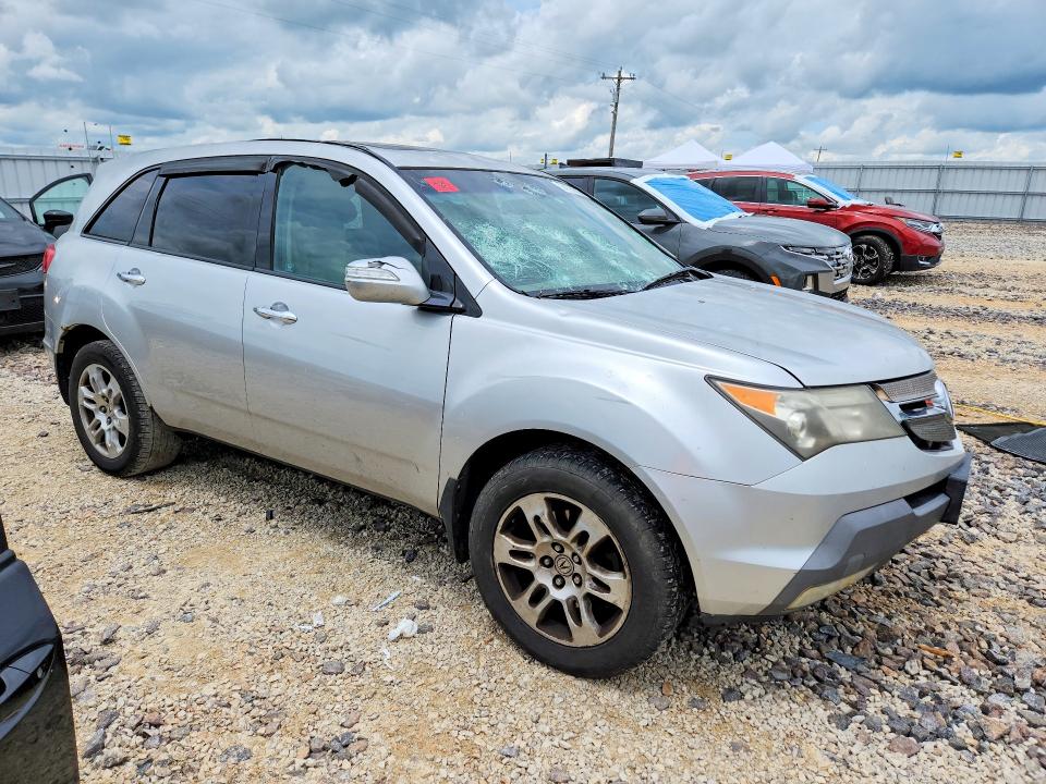 2007 Acura Mdx VIN 2HNYD28357H503038 COPART salvage auction — HAIL, MO - CERTIFICATE OF TITLE, sold $300 on 2026-07-08 (photo 4)