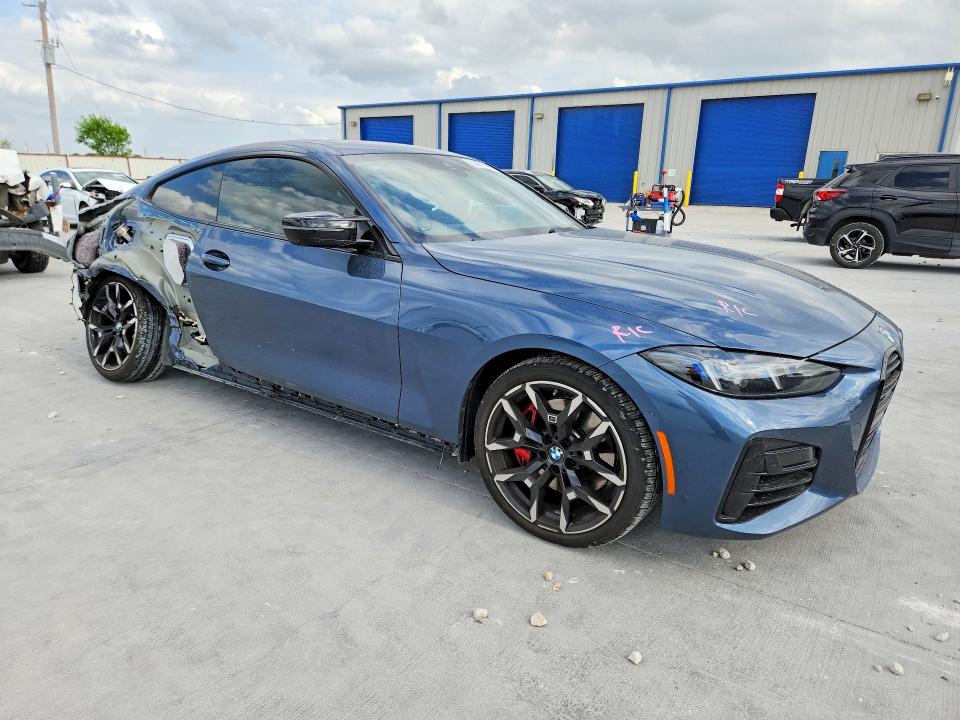 2025 BMW M4 VIN WBA83DA07SCU13693 COPART salvage auction — REAR END, Tx - Salvage Vehicle Title, sold $26,000 on 2026-07-10 (photo 4)