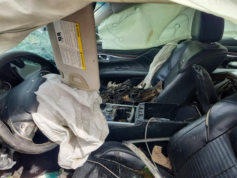 2011 Infiniti M VIN JN1BY1AP9BM324419 COPART salvage auction — ROLLOVER, Co - Non-Repairable Cert Of Title, sold $275 on 2026-07-15 (photo 7)