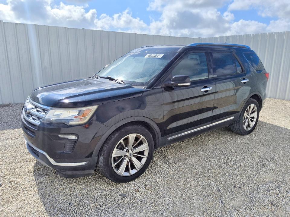 2018 Ford Explorer VIN 1FM5K7F88JGC16320 COPART salvage auction — MECHANICAL, FL - CERTIFICATE OF TITLE, sold $2,350 on 2026-07-09 (photo 1)