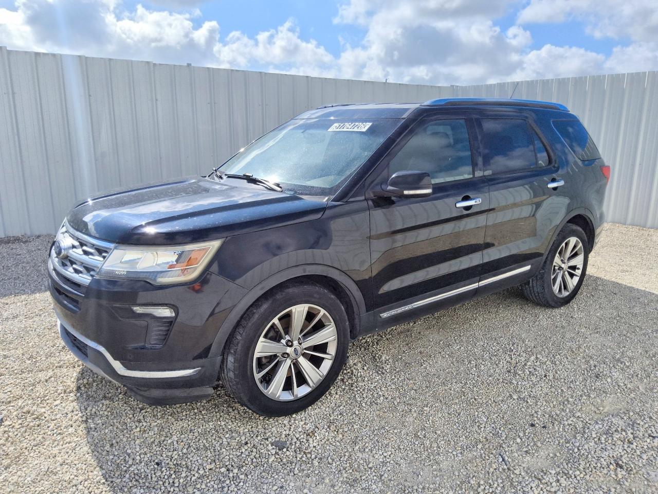2018 Ford Explorer VIN 1FM5K7F88JGC16320 COPART salvage auction — Mechanical, FL - CERTIFICATE OF TITLE, sold $2,350 on 2026-07-09 (photo 1)